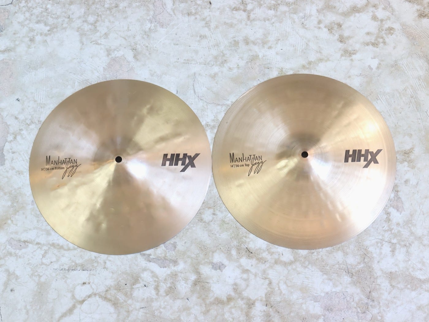 【中古】SABIAN HHX Manhattan Hihat 14″/36cm ハイハットペア