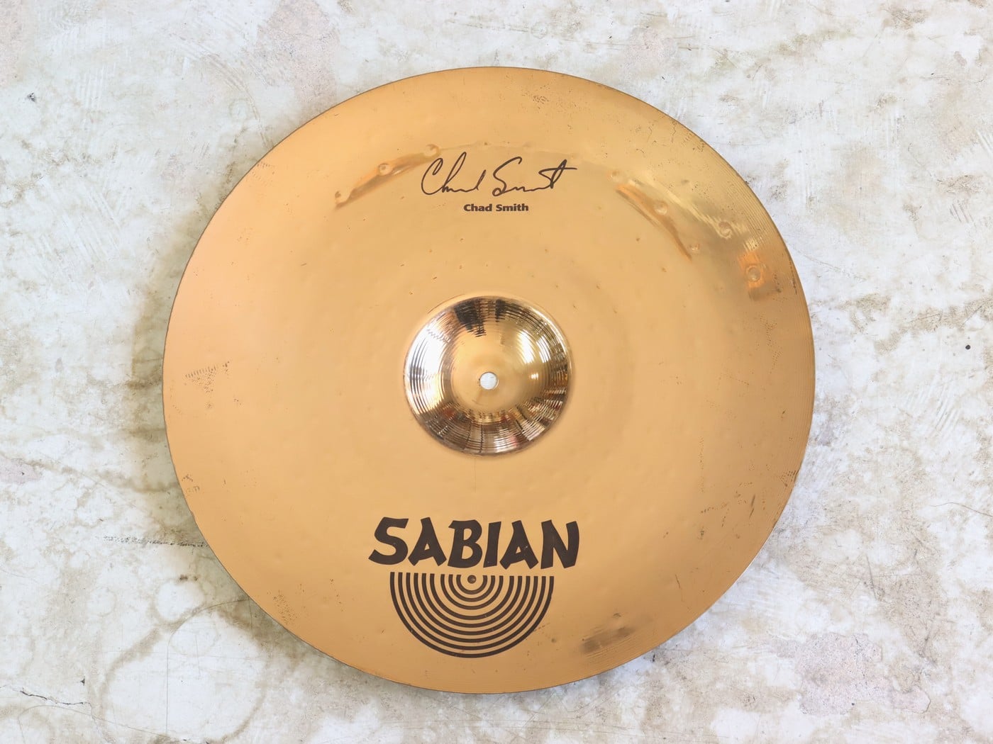 【中古】SABIAN Chad Smith Signature 18.5″ Explosion Crash クラッシュ - 画像 (2)