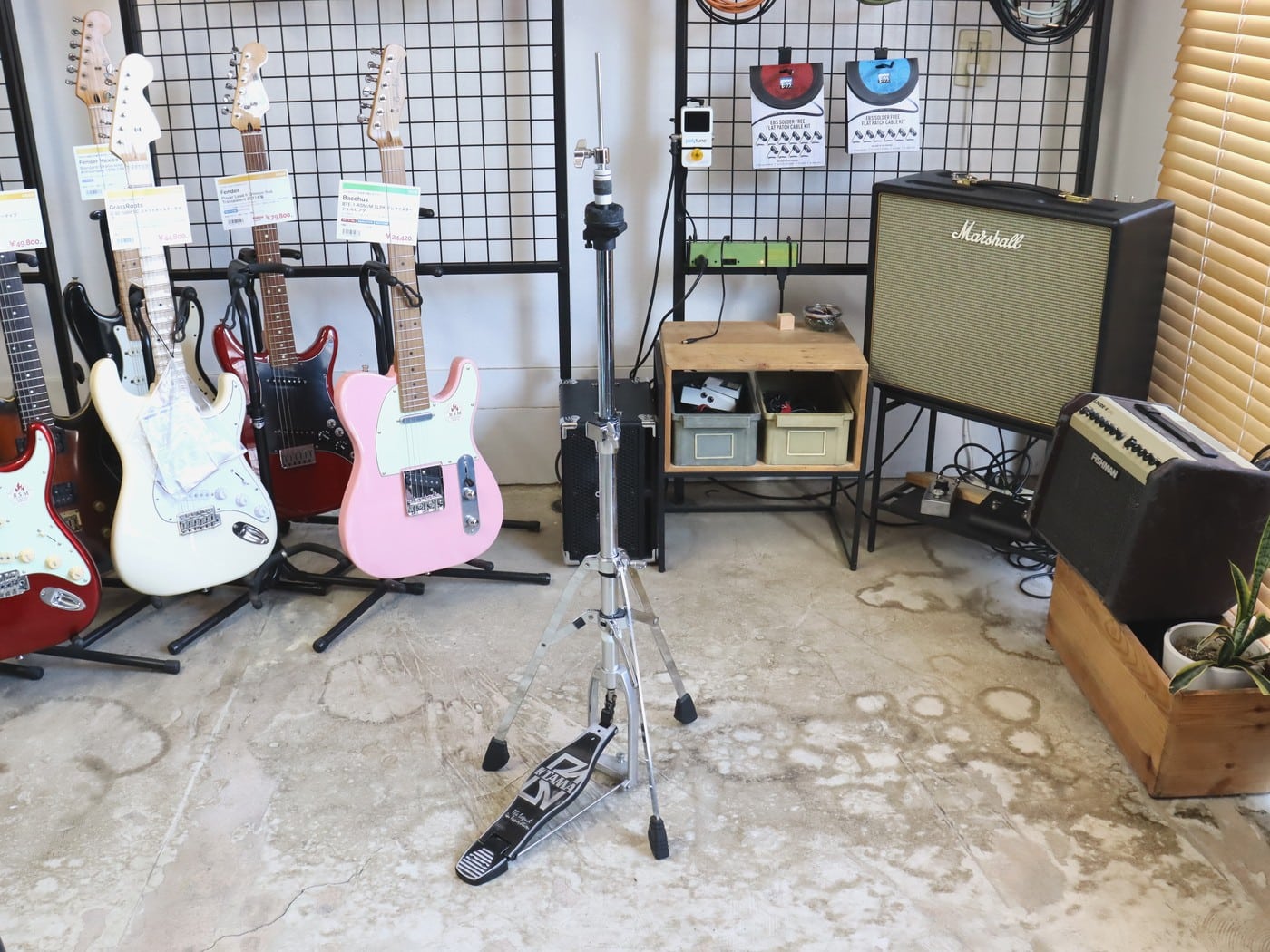 【中古】TAMA STAGEMASTER ハイハットスタンド シングルレッグ