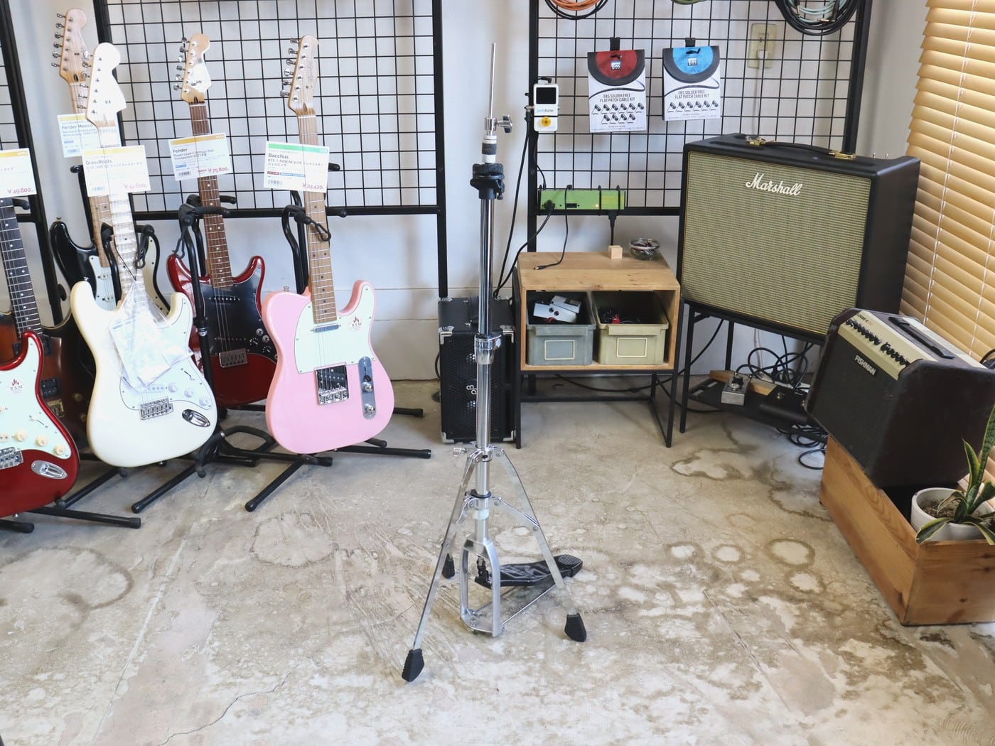 【中古】TAMA STAGEMASTER ハイハットスタンド シングルレッグ - 画像 (2)