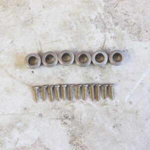 【中古】Kluson 3+3 PEARL SINGLE RING SINGLE LINE- NICKEL relic ギターぺグ - 画像 (4)