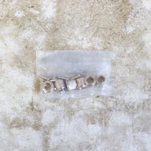 【中古・美品】Kluson 3+3 PEARL DBL RING DBL LINE-NICKEL ギターぺグ - 画像 (4)