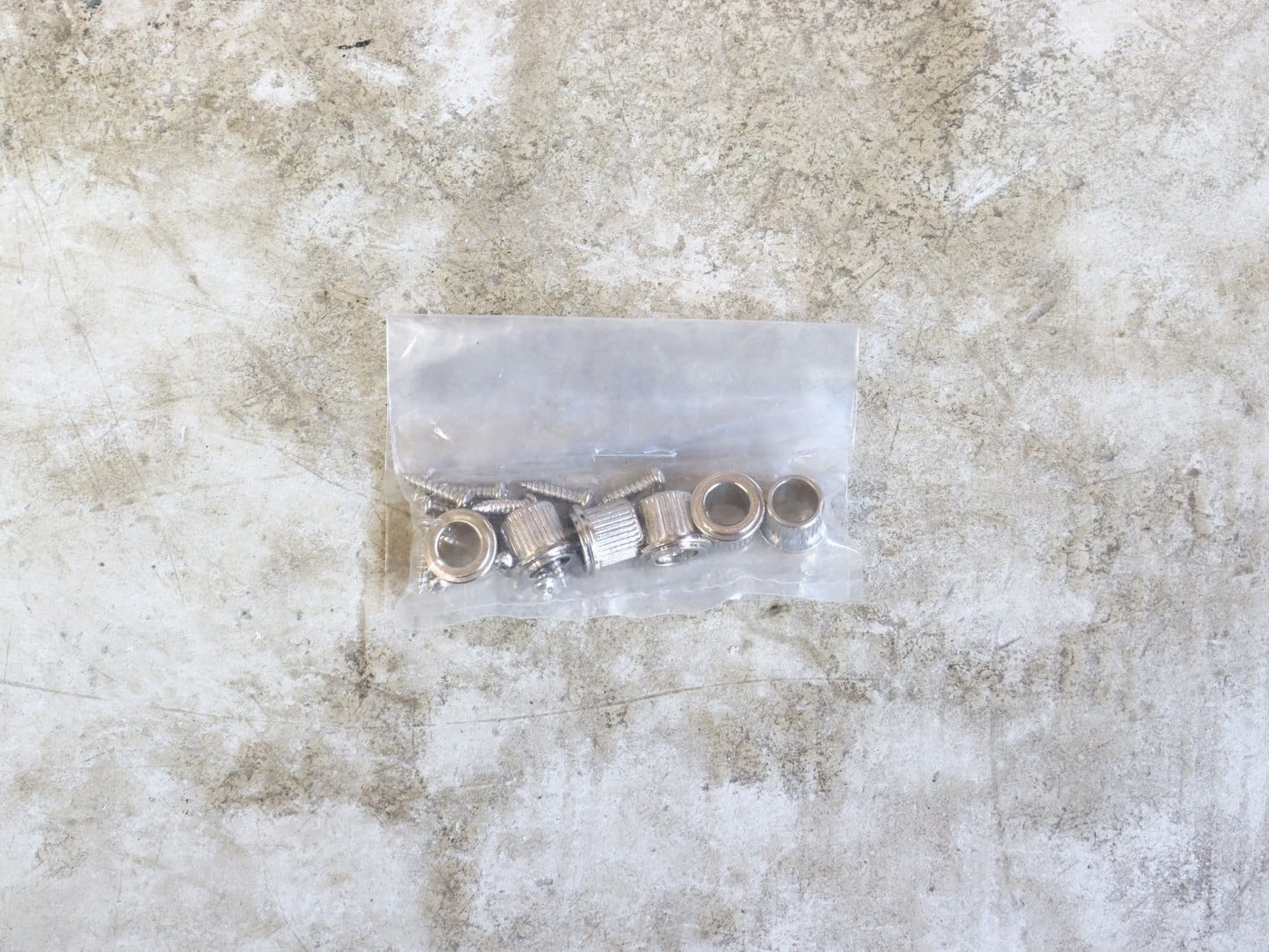 【中古・美品】Kluson 3+3 PEARL DBL RING DBL LINE-NICKEL ギターぺグ - 画像 (4)