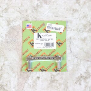【中古・美品】Kluson LIGHT WEIGHT STOP TAILPIECE ALUMINIUM / Nickel / 34g ストップテールピース