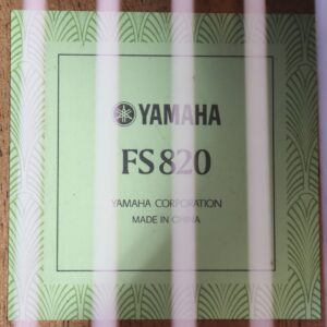 【中古】YAMAHA FG820 アコースティックギター - 画像 (7)