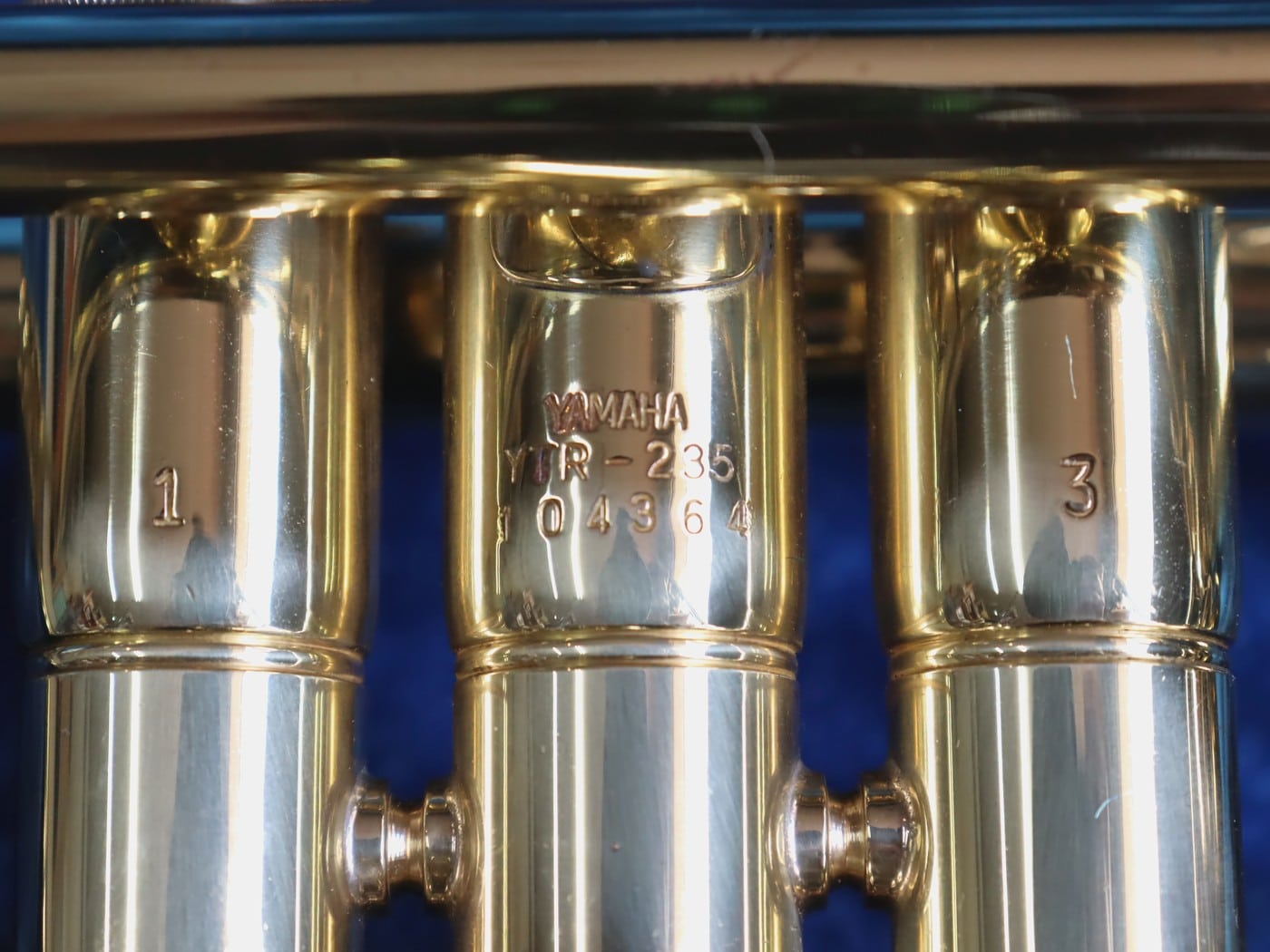 【中古・現状渡し】YAMAHA YTR235 トランペット - 画像 (3)