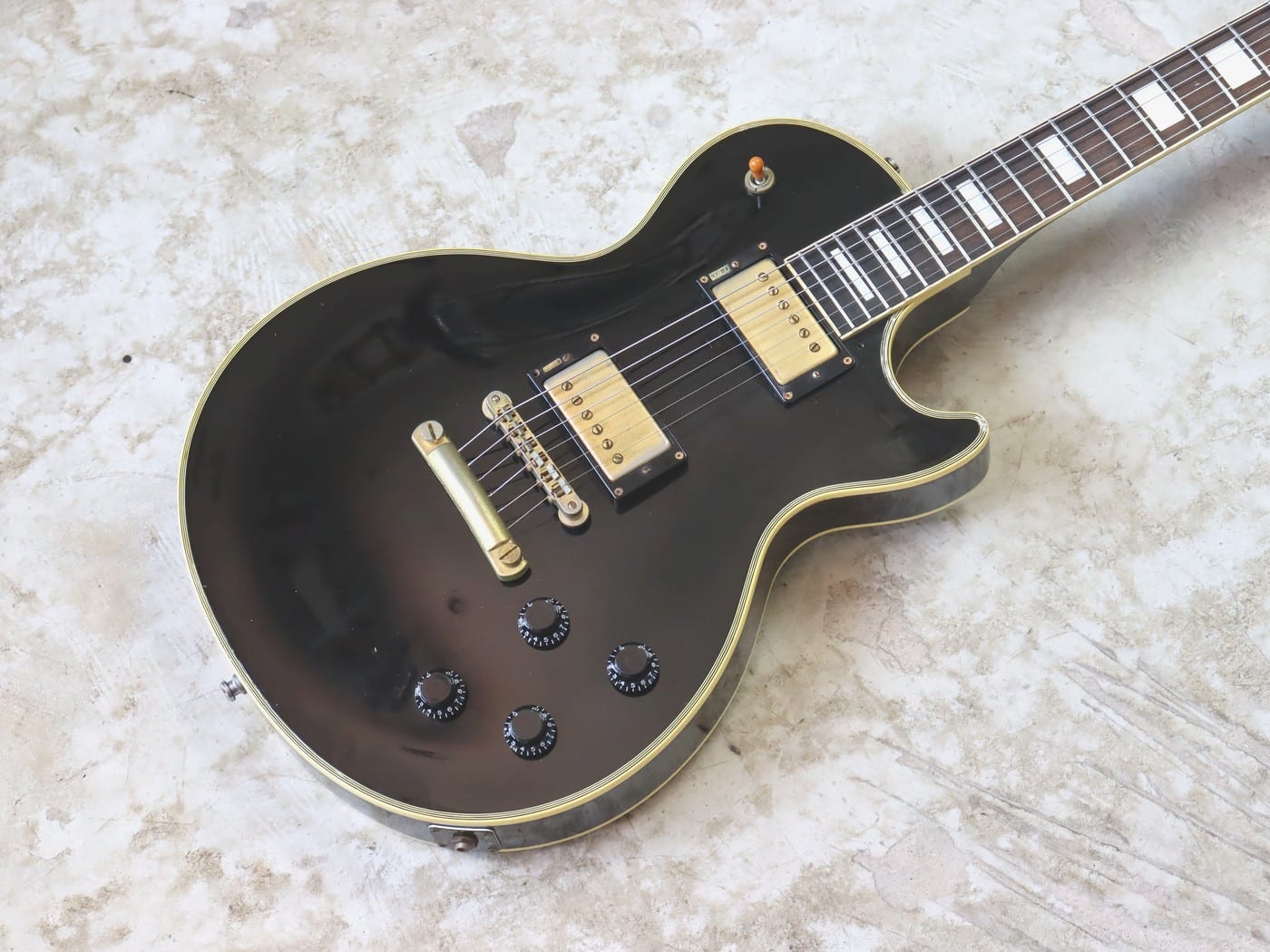 【中古】Burny RLC-70 レスポールカスタムタイプ - 画像 (2)