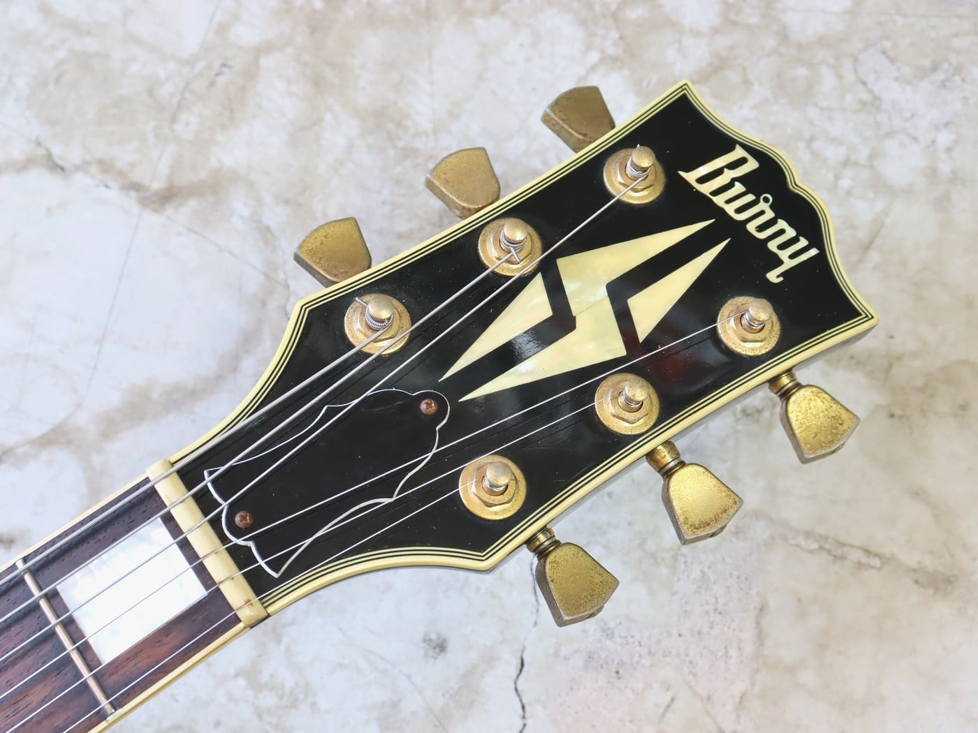 【中古】Burny RLC-70 レスポールカスタムタイプ - 画像 (5)