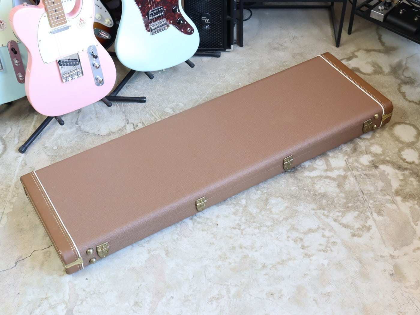 【中古】Fender Brown Tolex Hardshell Case エレキベース用ハードケース