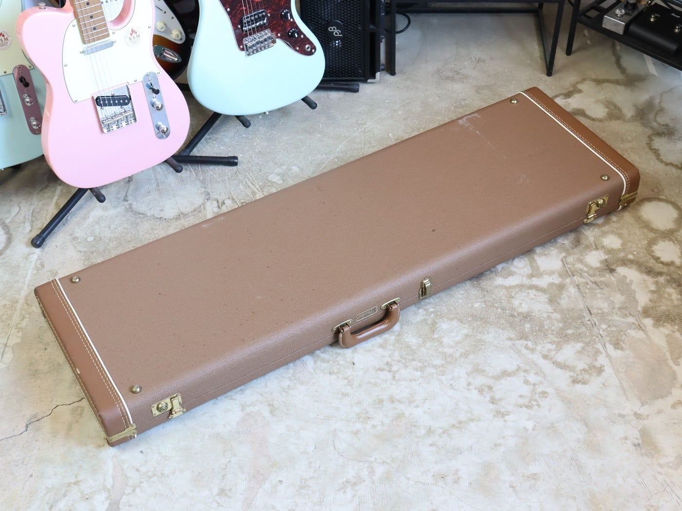【中古】Fender Brown Tolex Hardshell Case エレキベース用ハードケース - 画像 (2)