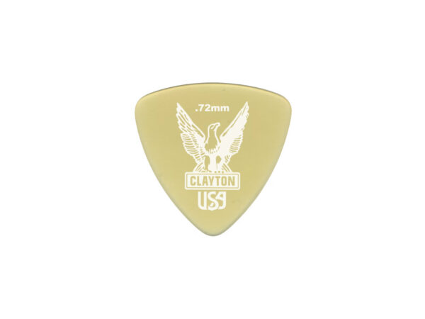 Clayton Ultem Triangle 0.72mm クレイトン トライアングル ピック