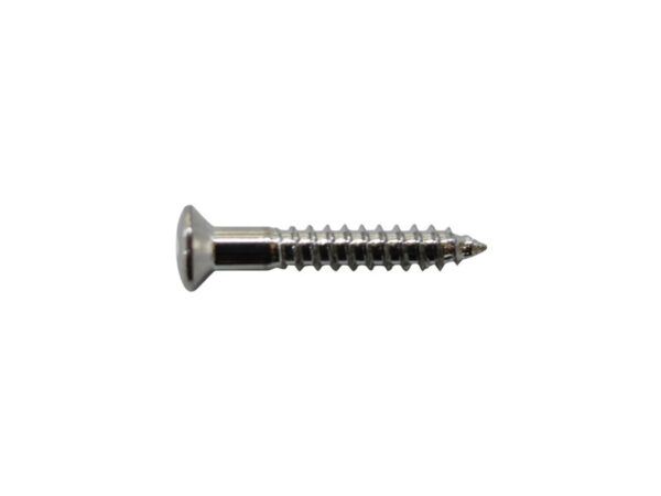 SCUD PS09CH リアエスカッション用ネジ クローム Φ2.4 xL16mm/ 丸皿頭 8個入り