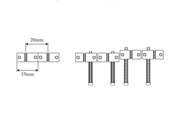 Freedom Custom Guitar Research SP-SD-01 Tone Shift Bridge Saddle for Bass - 画像 (2)