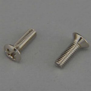 Montreux モントルー #9287 JPN SCレバースイッチ止めネジ ニッケル (2)／2個入り