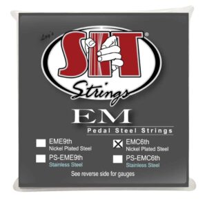 SIT EM-C6th PEDAL STEEL C6TH TUNING 10弦ペダルスチールギター弦