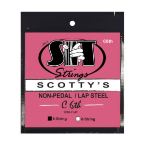 SIT SCOTTY'S NON-PEDAL LAP STEEL GUITER STRINGS SC6C6th 6弦ラップスチールギター弦