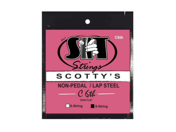 SIT SCOTTY'S NON-PEDAL LAP STEEL GUITER STRINGS SC8C6th ラップスチールギター弦 8弦