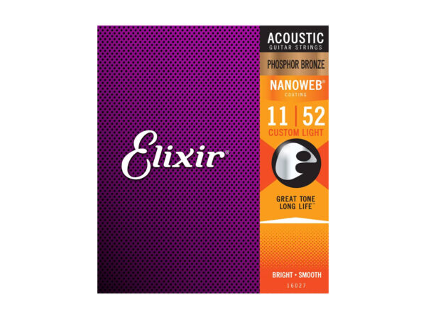 Elixir NANOWEB 16027 CUSTOM LIGHT エリクサー フォスファーブロンズ