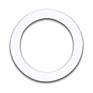 REMO DM-5W バスドラム ホールカットリング 白