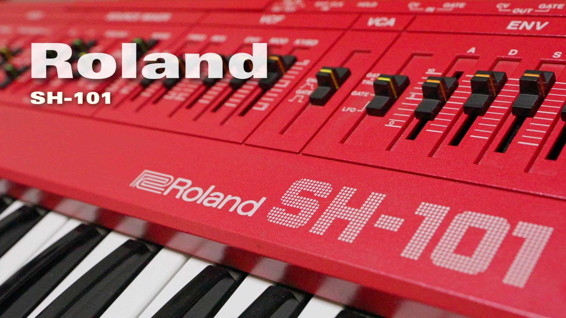 Roland SH-101 RED - 神奈川県の中古楽器店 パプリカミュージックストア