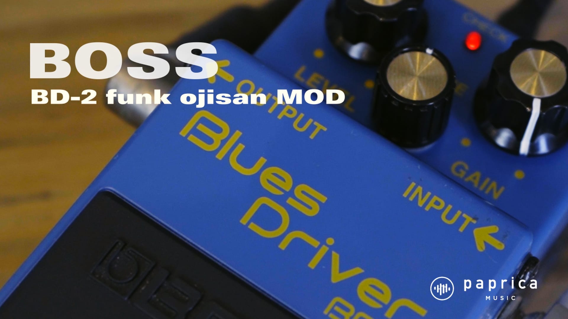 ギター BOSS BD-2 Funk Ojisan Mod 中古】BOSS BD-2 blues driver funk ojisan MOD オーバー